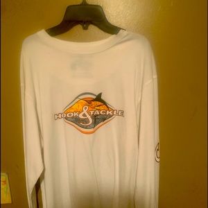 Men small long sleeve fishing shirt